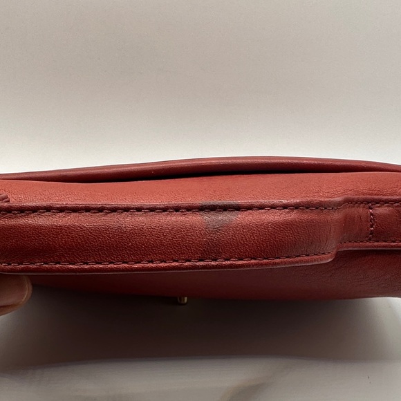 Coach Casino Leather Crossbody Bag, Red 9924 - Picture 7 of 12